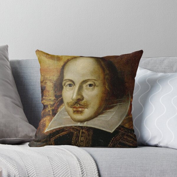 Item preview, Vintage Portrait Painting of William Shakespeare (1609) designed and sold by BravuraMedia.