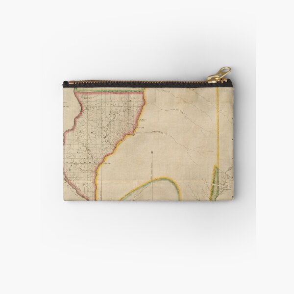 Item preview, Vintage Map of Illinois (1818) designed and sold by BravuraMedia.