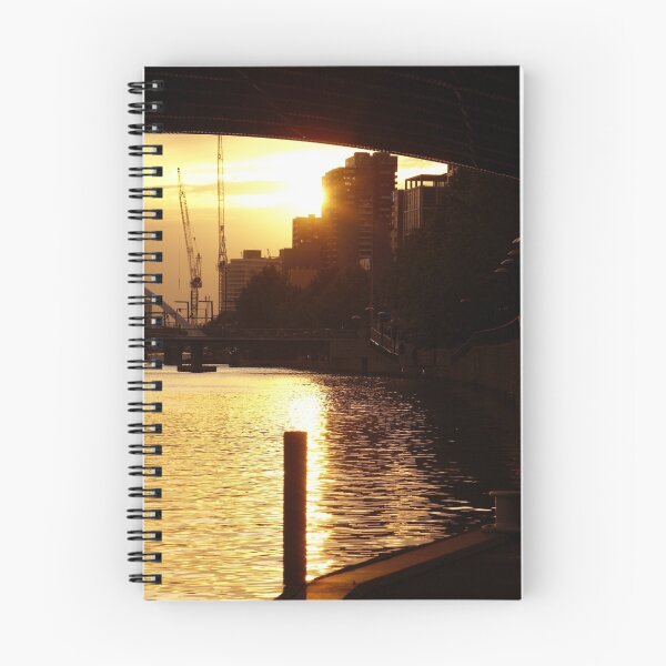 Item preview, Under the bridge sunset designed and sold by Rosie Appleton.