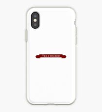Yer a wizard iPhone Case