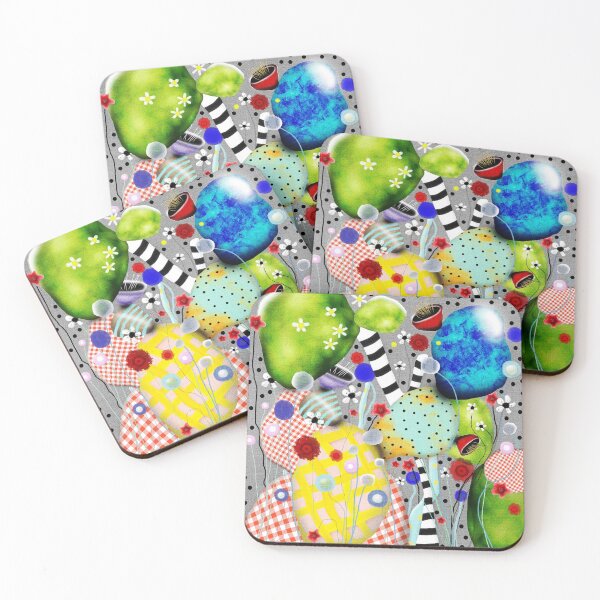 Item preview, Cactus black polka dots designed and sold by rupydetequila.
