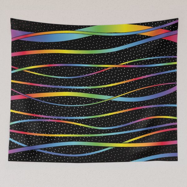 Item preview, Pattern 016: Rainbow Strings designed and sold by palmprints.