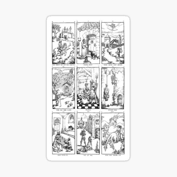 Item preview, Nine Gates of the Kingdom of Shadows designed and sold by WiltWilde.