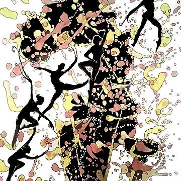 Artwork thumbnail, Ballet Dancers by KazArtDesigns