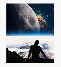 Moon Gazer Photographic Print