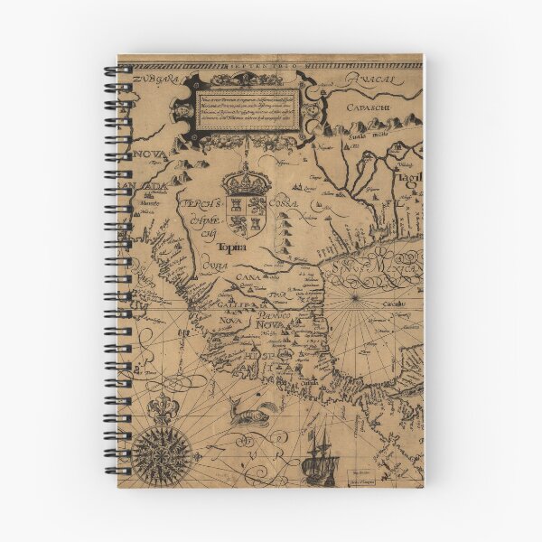 Item preview, Map of Mexico and surrounding area (1600) designed and sold by allhistory.