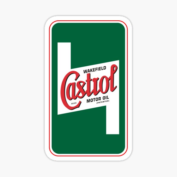 Vieux Castrol Sticker