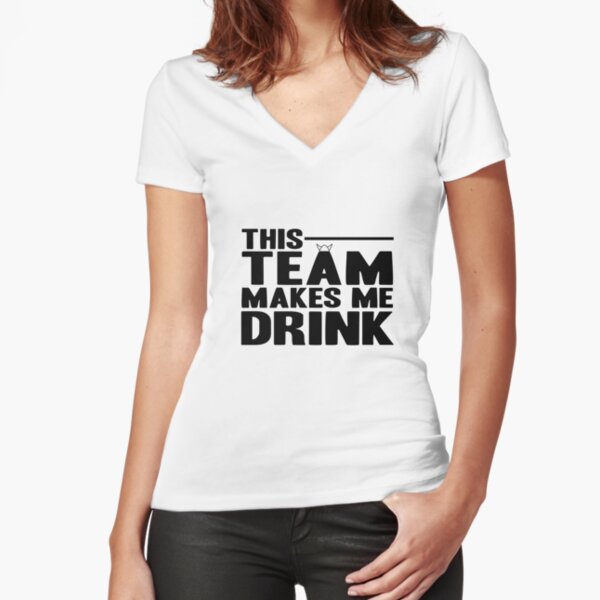 Cleveland Browns This Team Makes Me Drink Shirt – KCDdesign