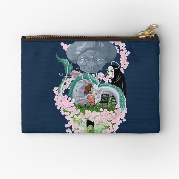 El mundo de Sen Studio gibli Zipper Pouch