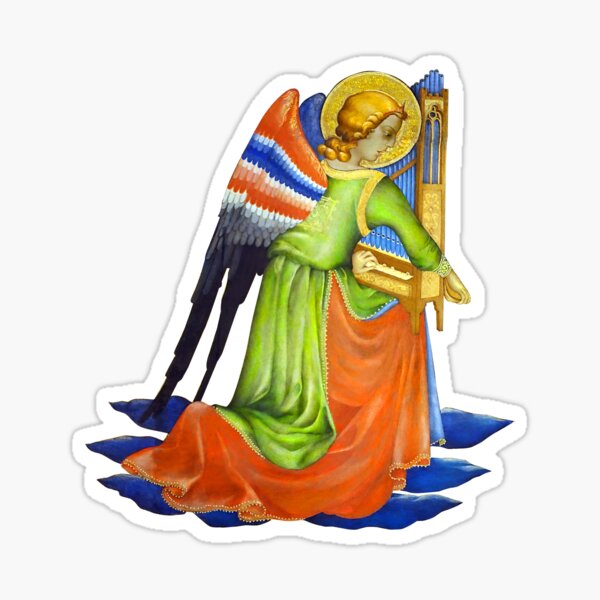 Gothic Angel #2 - Isolated Sticker