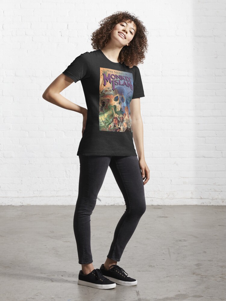 secret of monkey island t shirt