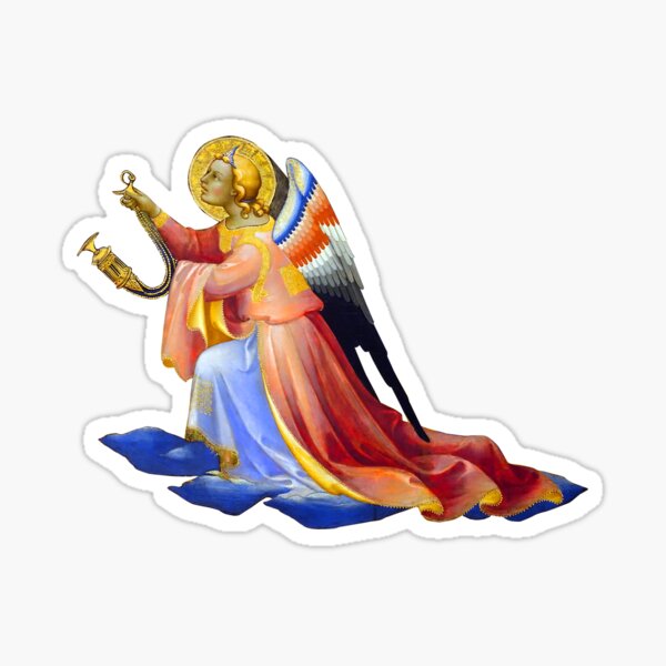 Gothic Angel #3 - Isolated Sticker