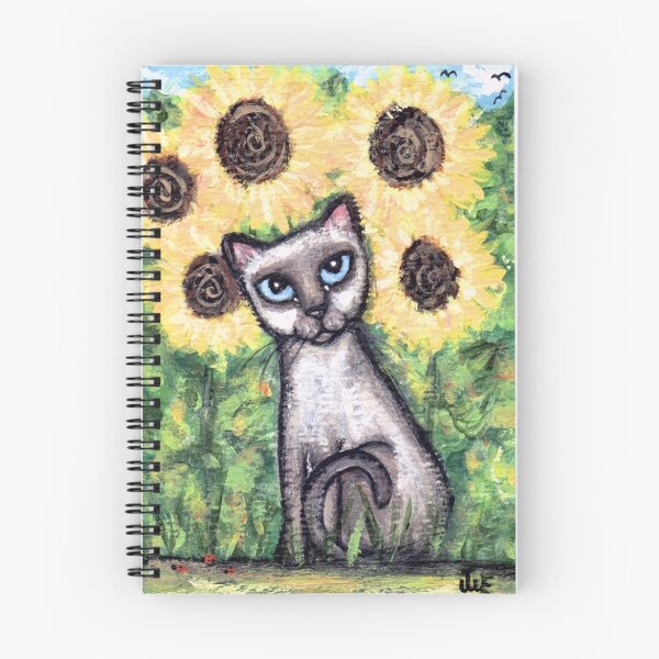 Artikelvorschau, Siamese in The Sunflowers entworfen und verkauft von Jamiecreates1.