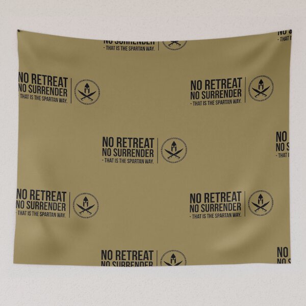 Item preview, NO RETREAT, NO SURRENDER. designed and sold by dtkindling.