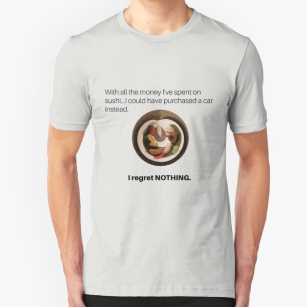 Sushi addict Slim Fit T-Shirt