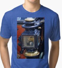 Vintage Car Lamp......... Tri-blend T-Shirt