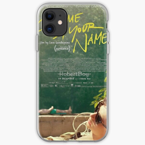 Call Me By Your Name Movie Poster iPhone Soft Case