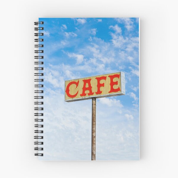 Item preview, USA, Oklahoma, Route 66. Afton. Cafe sign. (Alan Copson ©) designed and sold by Alan Copson Pictures.