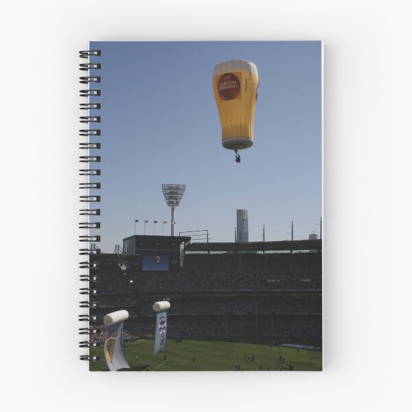 Item preview, Carlton Draught balloon over the MCG, Melbourne designed and sold by Leigh Penfold.