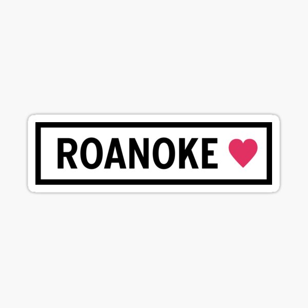 Roanoke Sticker