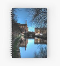 Canal at Dusk Spiral Notebook