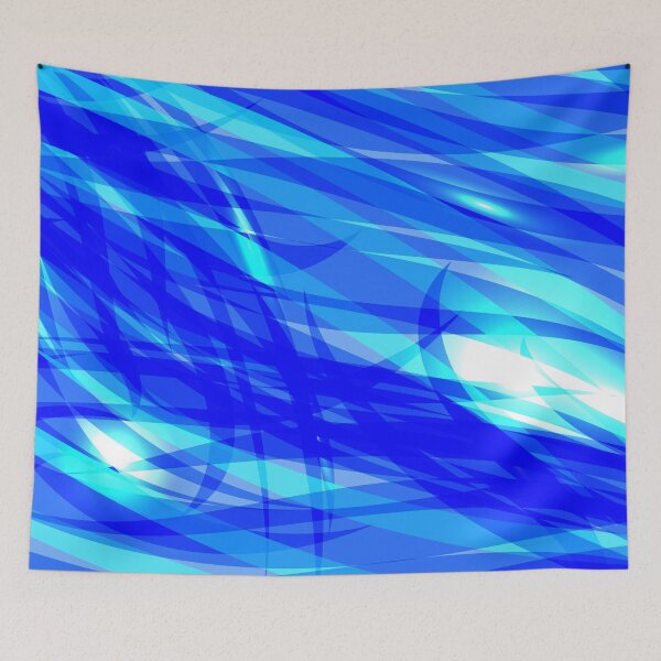 Item preview, Vector glowing water background made of blue sea lines. designed and sold by Grachyhamr.