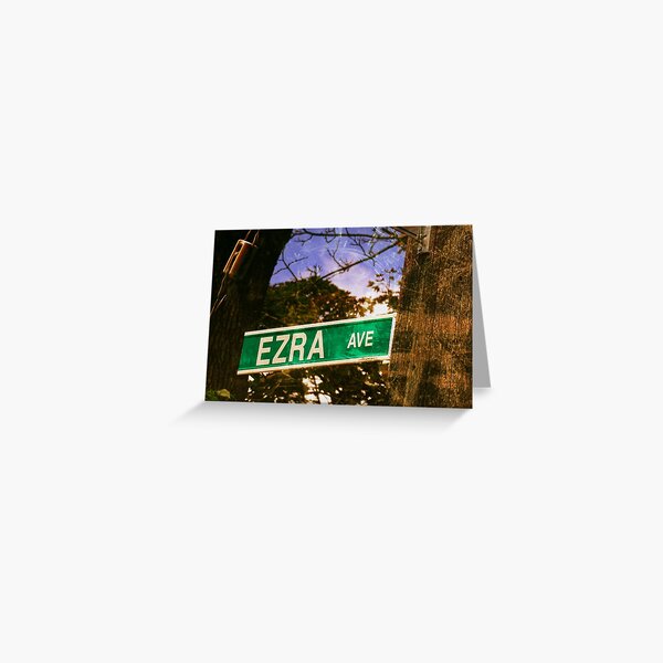 Ezra Greeting Card