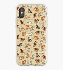 Shiba Inu Cartoons iPhone Case