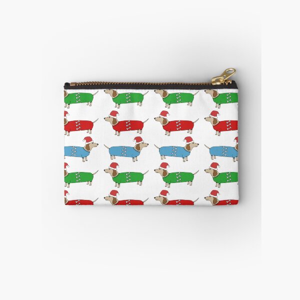 Artikelvorschau, Fröhliches Dash-mas Wurst-Hundedachshund-Welpen-Weihnachten entworfen und verkauft von BirdysBoutique.