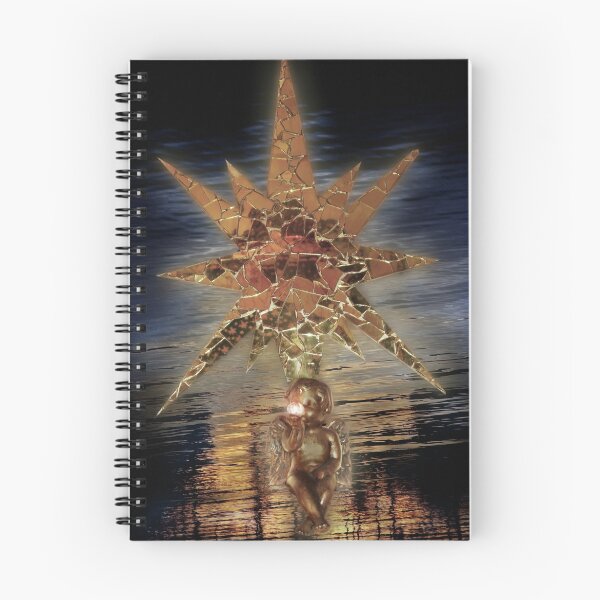 Item preview, MirrorStar&Angel'sSoul . a ChristmasCard designed and sold by RosaCobos.