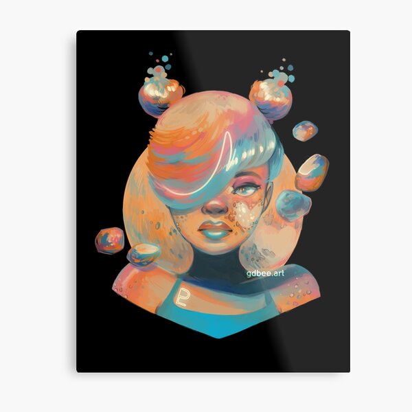 Planette Pluto Metal Print