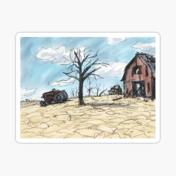 Hot and Dry Sticker