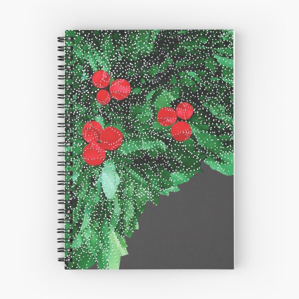 Item preview, Holiday - Holly designed and sold by sisucatstudio.