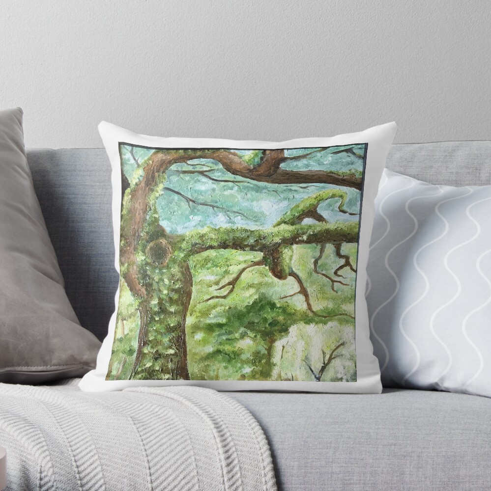 Bonaventure Cemetary Study 1 Throw Pillow