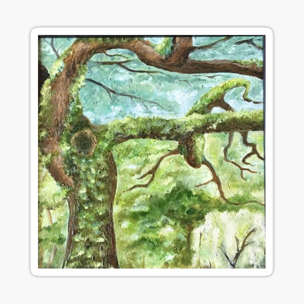Bonaventure Cemetary Study 1 Sticker