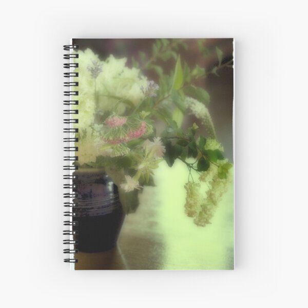 Blue Vase Spiral Notebook