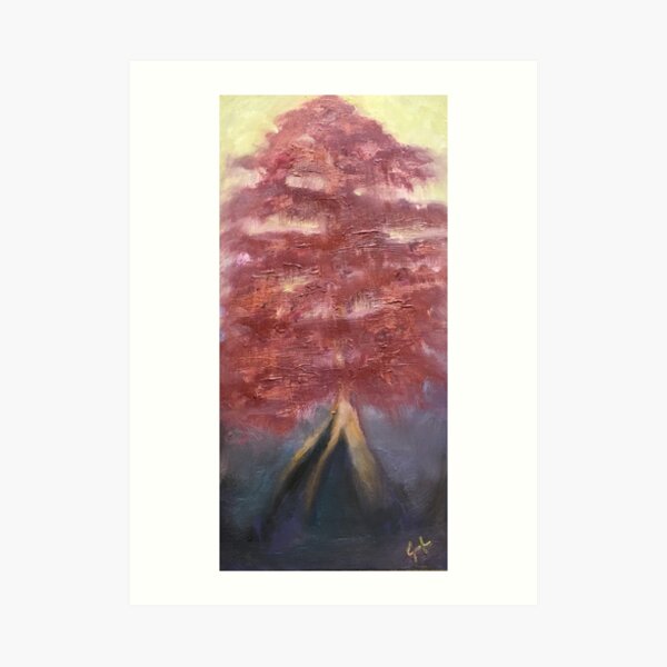 Shadow Maple Art Print