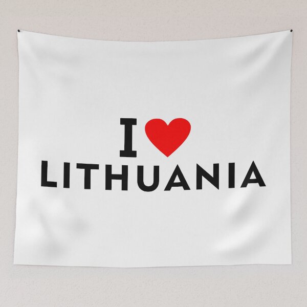 Item preview, I love Lithuania designed and sold by tony4urban.