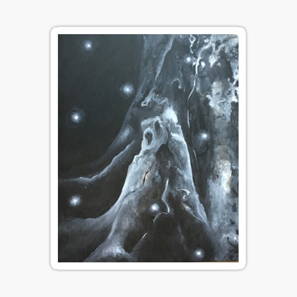 Night Forest Sticker