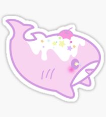 Sweet Tooth Sharks pink Sticker