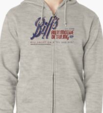 Biffs Autodetaillierung Hoodie mit Reißverschluss