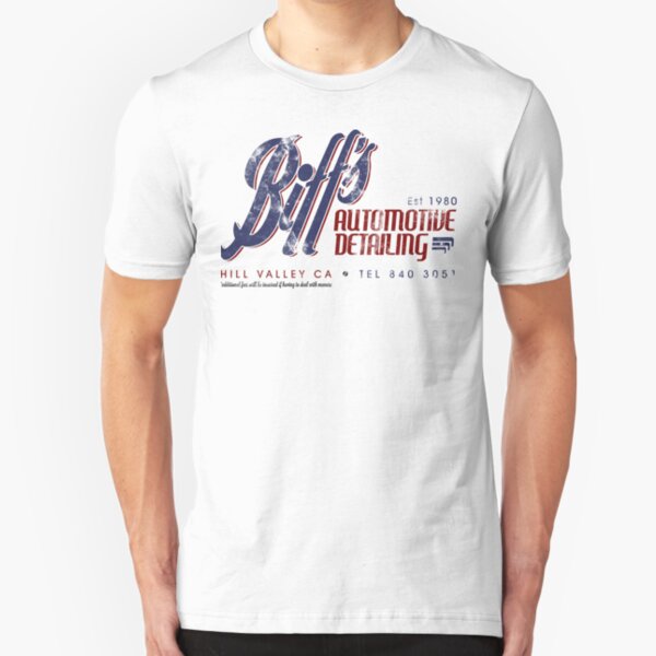 Biff's Auto Detailing Slim Fit T-Shirt