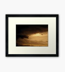Heavy Weather Framed Print
