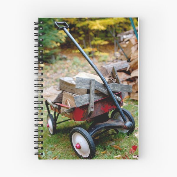 Item preview, little red wagon designed and sold by Roslyn Lunetta.