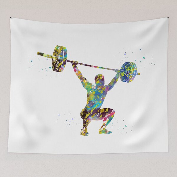 Item preview, Male weightlifter designed and sold by Liededrom..