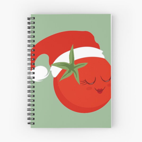 Item preview, Tomato in a Santa Hat - Christmas Fruits and Vegetables designed and sold by MeganLea.
