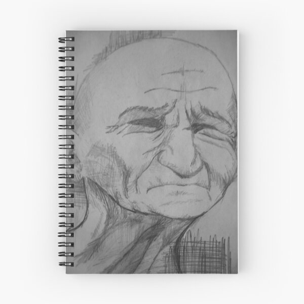 Item preview, old man searching designed and sold by Liesl.