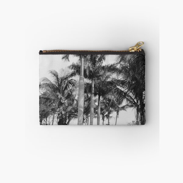 Item preview, Florida Royal Palm Trees Black & White Photograph designed and sold by BravuraMedia.