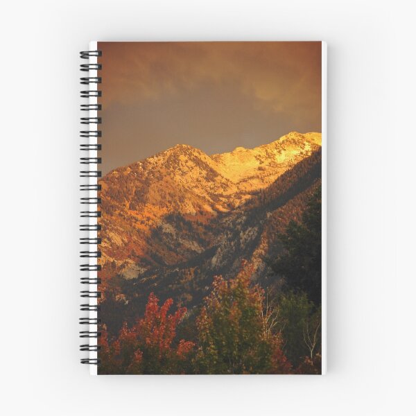 Artikelvorschau, Wasatch Mountains Stormy Sunset entworfen und verkauft von Ryan Houston.