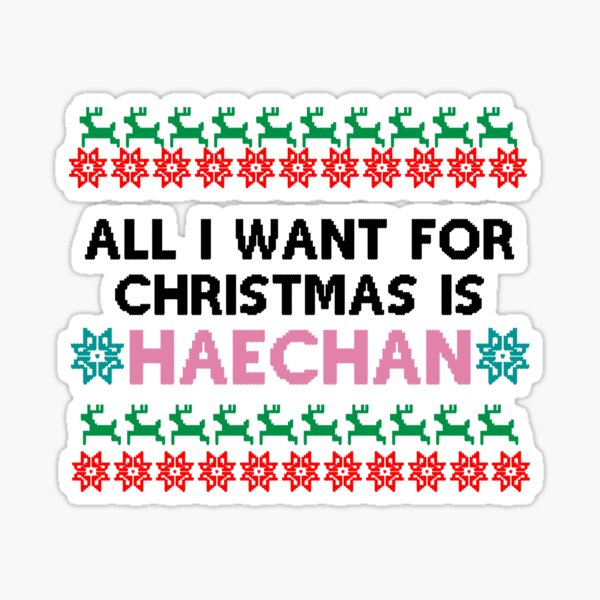Kpop Christmas Stickers Redbubble Kpop Christmas Stickers Redbubble